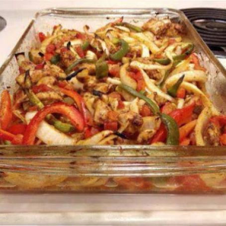 Oven Baked Fajita