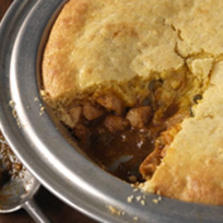 Chicken-Taco Cornbread Pie