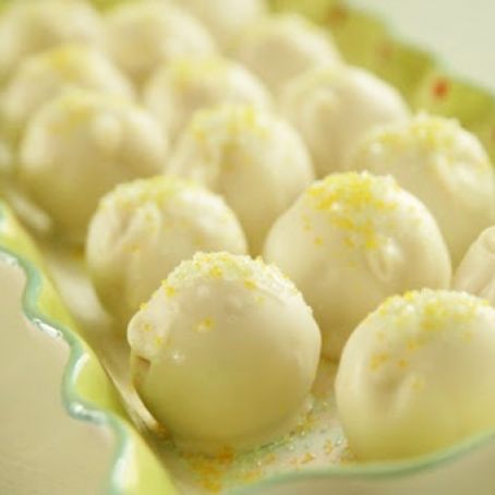 Lemon Lime Sugar Cookie Truffles
