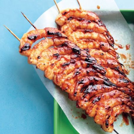 Spicy Sweet Glazed Shrimp