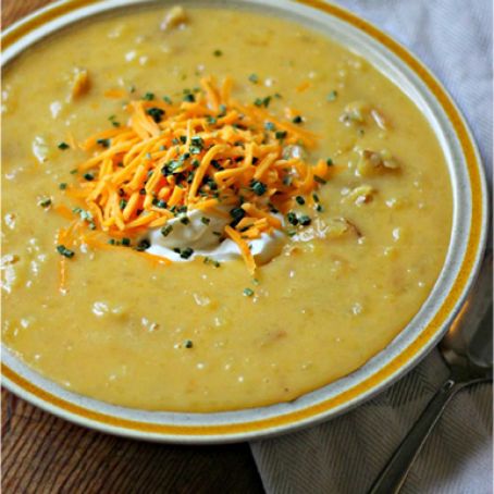 Crock Pot Loaded Baked Potato Soup