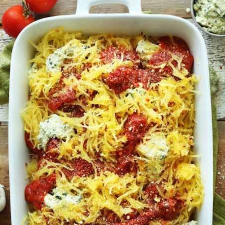 Spaghetti Squash Lasagna Bake