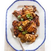 Yogurt-Curry Marinated Chicken Thighs