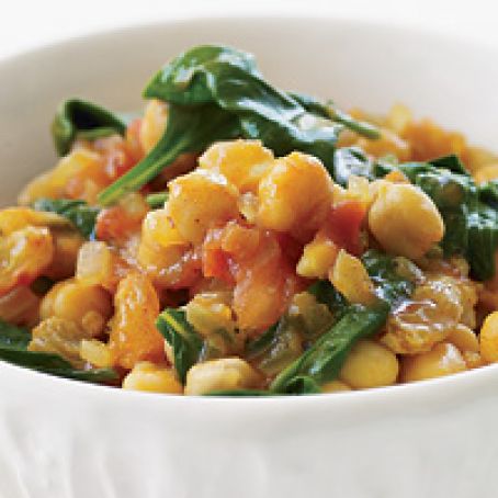 Chickpea and Spinach Stew