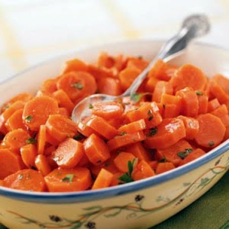 Glazed Orange Carrots Recipe