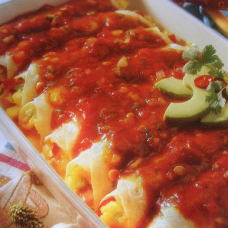 Ham & Egg Enchiladas