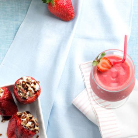 Strawberry Banana Blast Smoothie