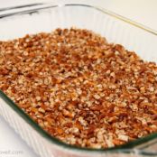 Raspberry Jello With A Sweet Pretzel Topping