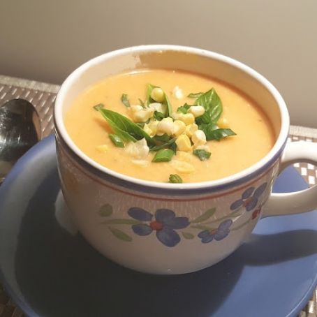 Vegetarian Corn Chowder IP