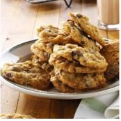 Cherry-Chocolate Oatmeal Cookies Recipe