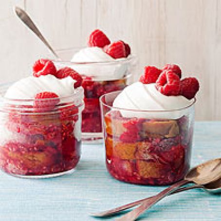 Raspberry Summer Pudding