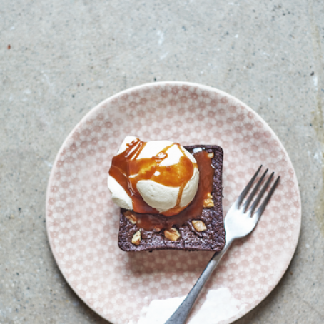 Baked Brownie for One