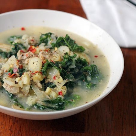 Parsnip & Kale Tuscan Soup