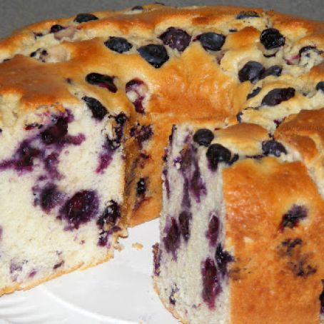 Easy Blueberry-Lemon Pound Cake