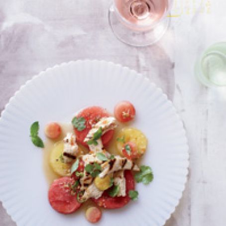 Thai Chicken and Watermelon Salad
