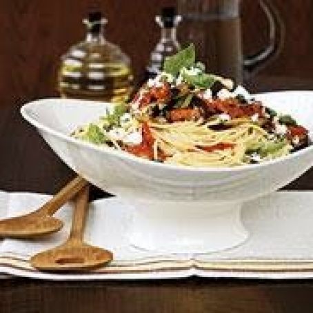 Grilled Garden Pasta - Vegan