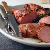 Spanish Style Brined Pork Tenderloin