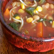 Minestrone Soup (Slow cooker)