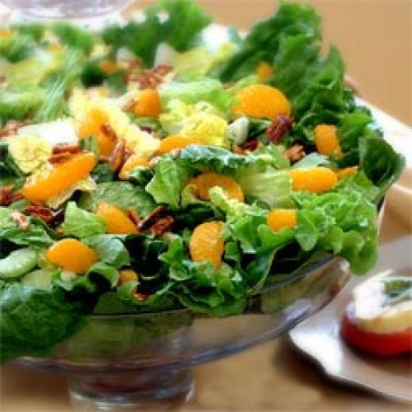 Mandarin Orange and Almond Salad