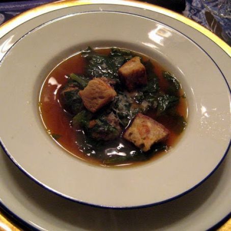 Zuppa con Polpettine