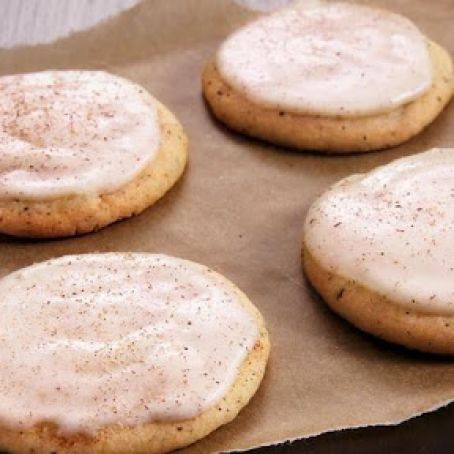 Chai Tea Eggnog Cookies