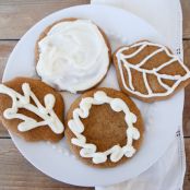 Spiced Pumpkin Gingerbread Cookies