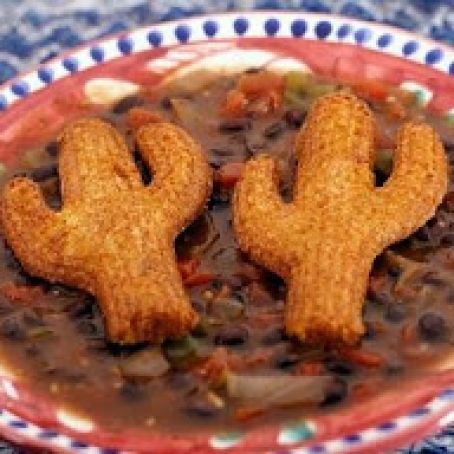 Stormy Black Bean Soup