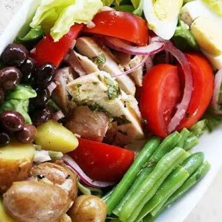 Salad Nicoise Lemon Vinaigrette