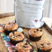 muffins - PEANUT BUTTER AND DARK CHOCOLATE