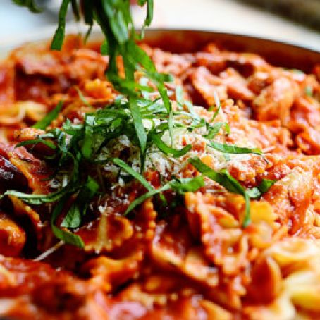 Skillet Chicken Lasagna