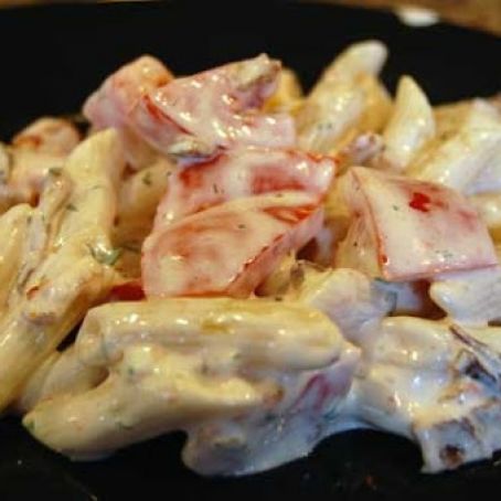 Bacon Tomato Ranch Pasta Salad