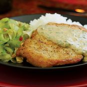 Chicken Breasts with Red Thai Curry Peanut Sauce