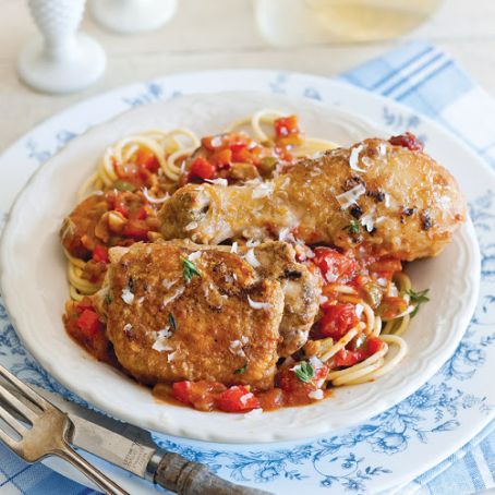 Cast-Iron Chicken Cacciatore - Taste of the South