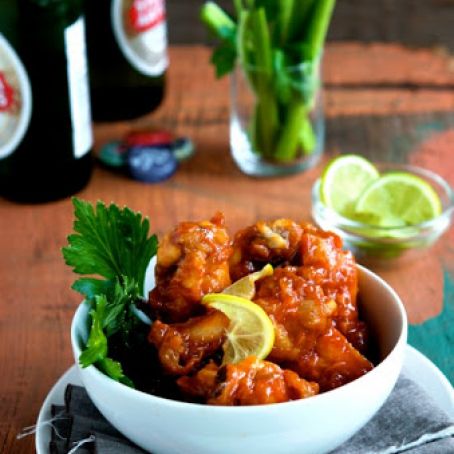 Sriracha Chicken Wings