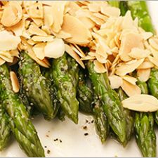 Roasted Asparagus with Slivered Almonds