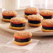 Hamburger Cookies