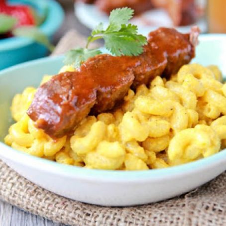 Pasta - Creamy {Vegan} Mac & Cheese