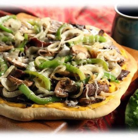 Philly Cheese Steak Pizza