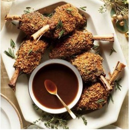 Parmesan-Crusted Lamb Shanks