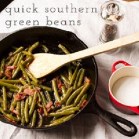 Quick Southern Green Beans