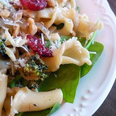 Roasted Broccoli & Walnut Pasta