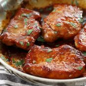 Glazed Skillet Pork Chops