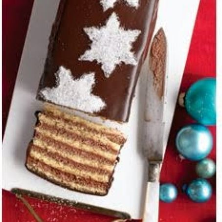 Glazed Chocolate Layer Cake