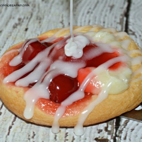 Easy Cherry Cream Cheese Danish
