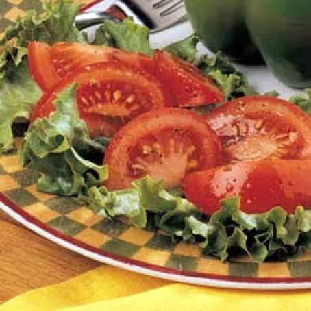 Tomatoes with Vinagrette