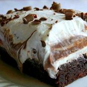 Refrigerator Brownie Cake