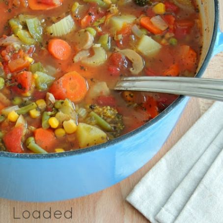 Loaded Vegetable Soup