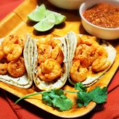Spicy Tequila Lime Shrimp Tacos