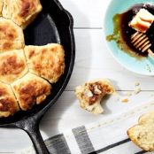 Fluffy Cathead Biscuits With Honey Butter