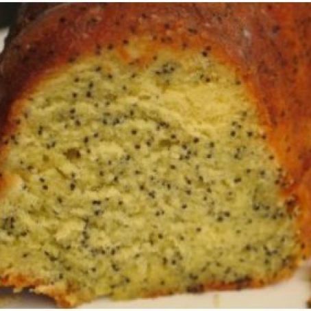 Lemon Poppy Seed Cake - my fav